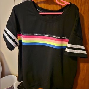 Justice small 7/8 girls top